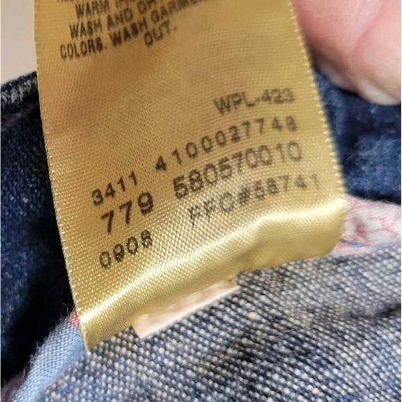 Levi's Womens 545 Low Boot Cut Jeans Size 10 Medium - 0908 - Picture 5 of 8